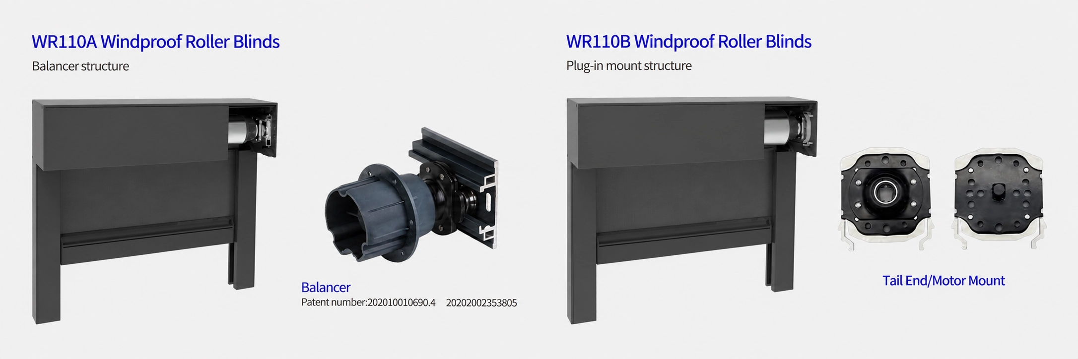 WR110 A and b